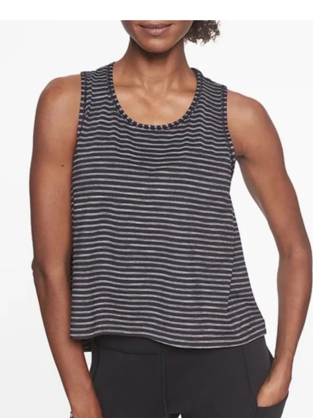 Athleta high neck chi tank size medium great condition